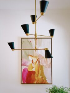 Black And Gold Chandelier Lighting Design