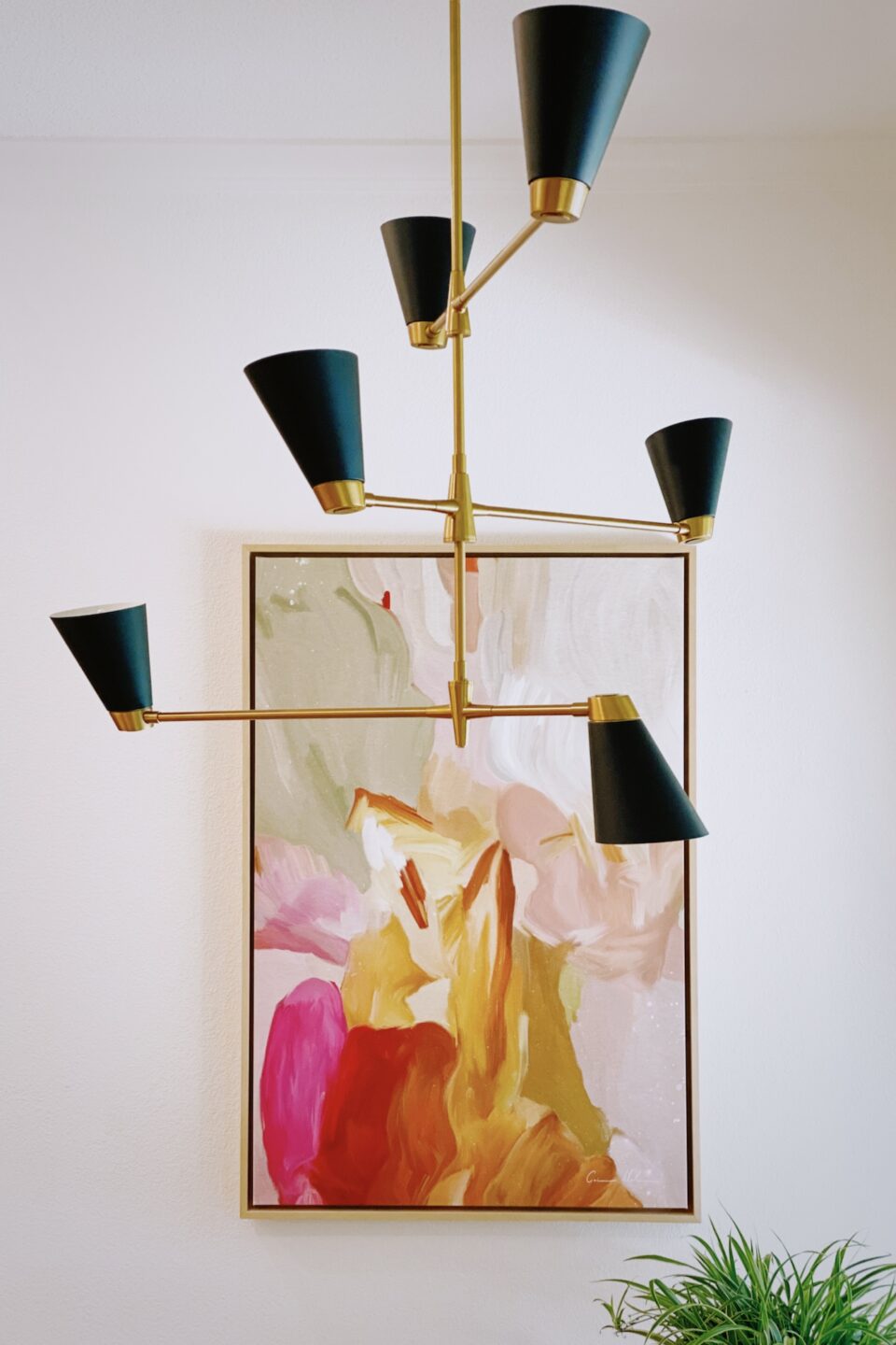 Black And Gold Chandelier Lighting Design