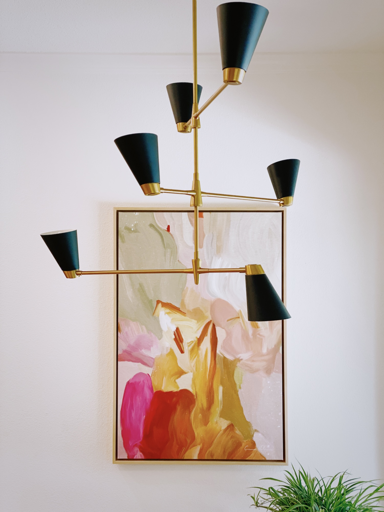 Black And Gold Chandelier Lighting Design