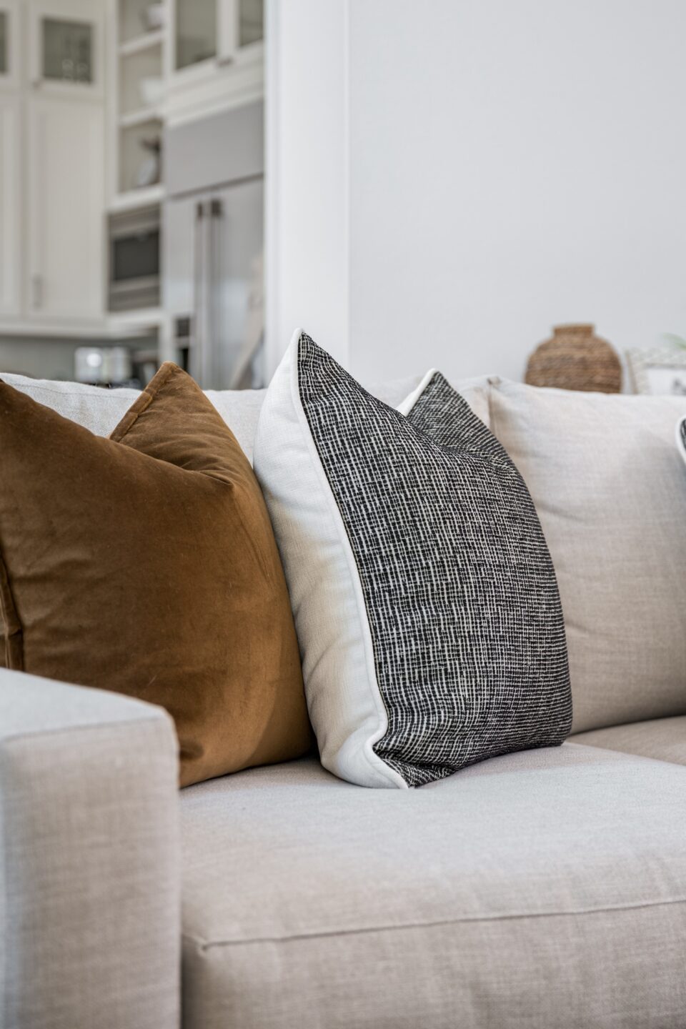 Family Room Sofa Pillows