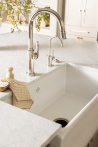 Farmhouse Kitchen Sink Detail Stainless