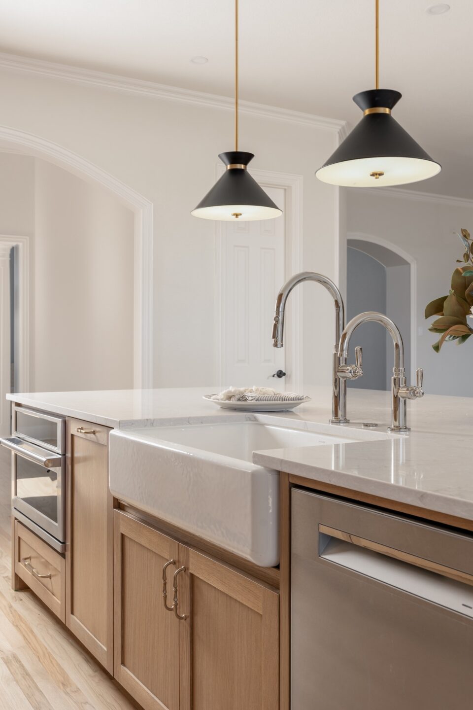 Kitchen Sink In Island Trella Design And Remodel