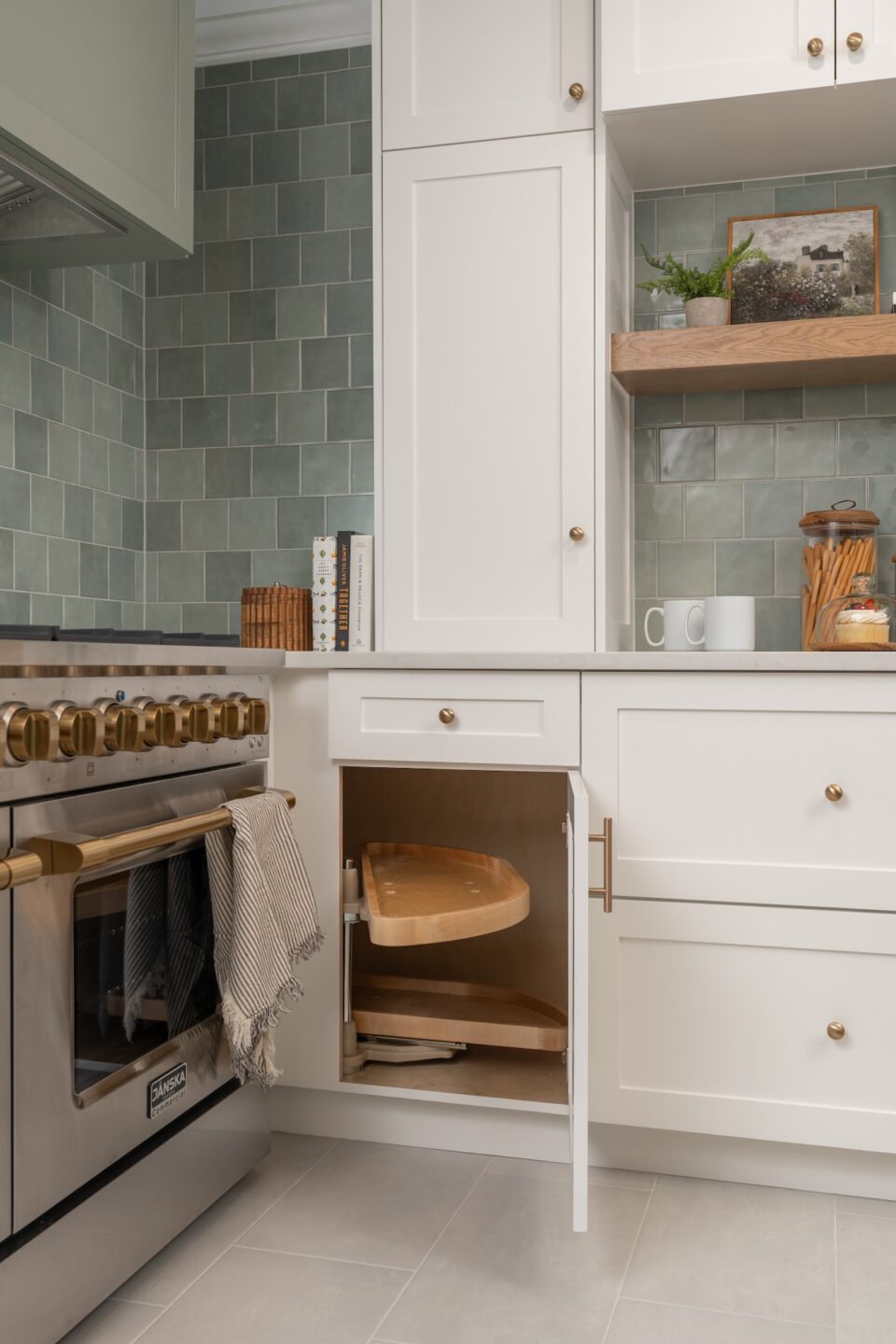 Kitchen Storage Corner Cabinet Slide Out