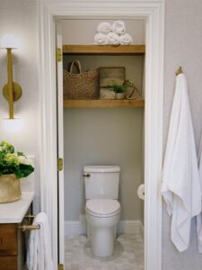 Separate Toilet Closet In Primary Bathroom