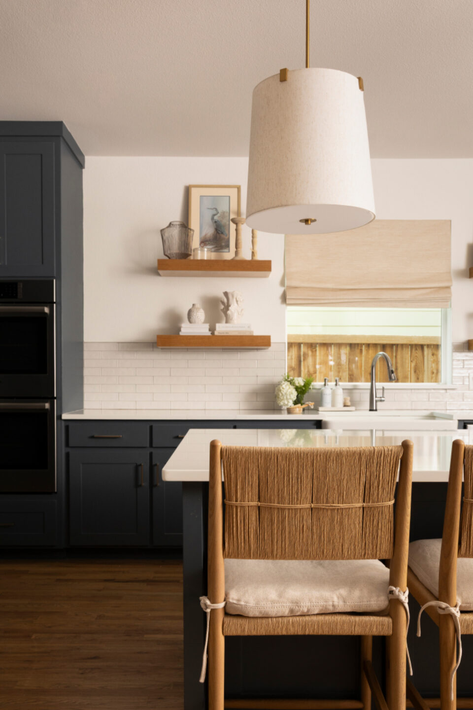 Kitchen Stool Detail At Kitchen Island
