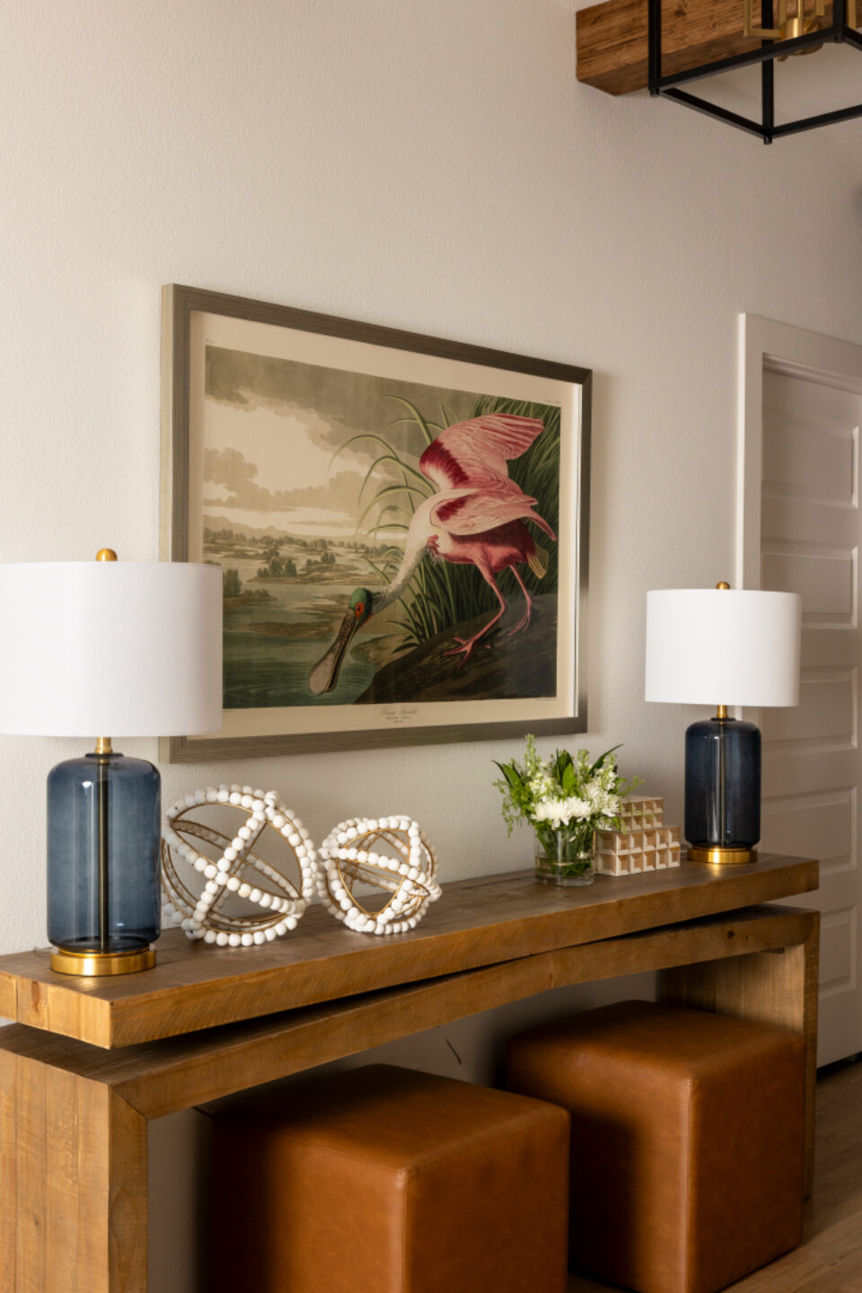 Sideboard Table With Decor